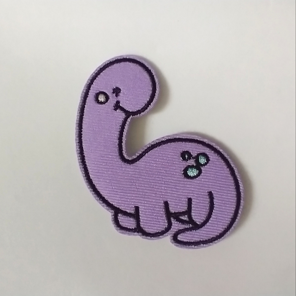 🧁 3/$30 Adorable Purple Dinosaur Patch NEW
